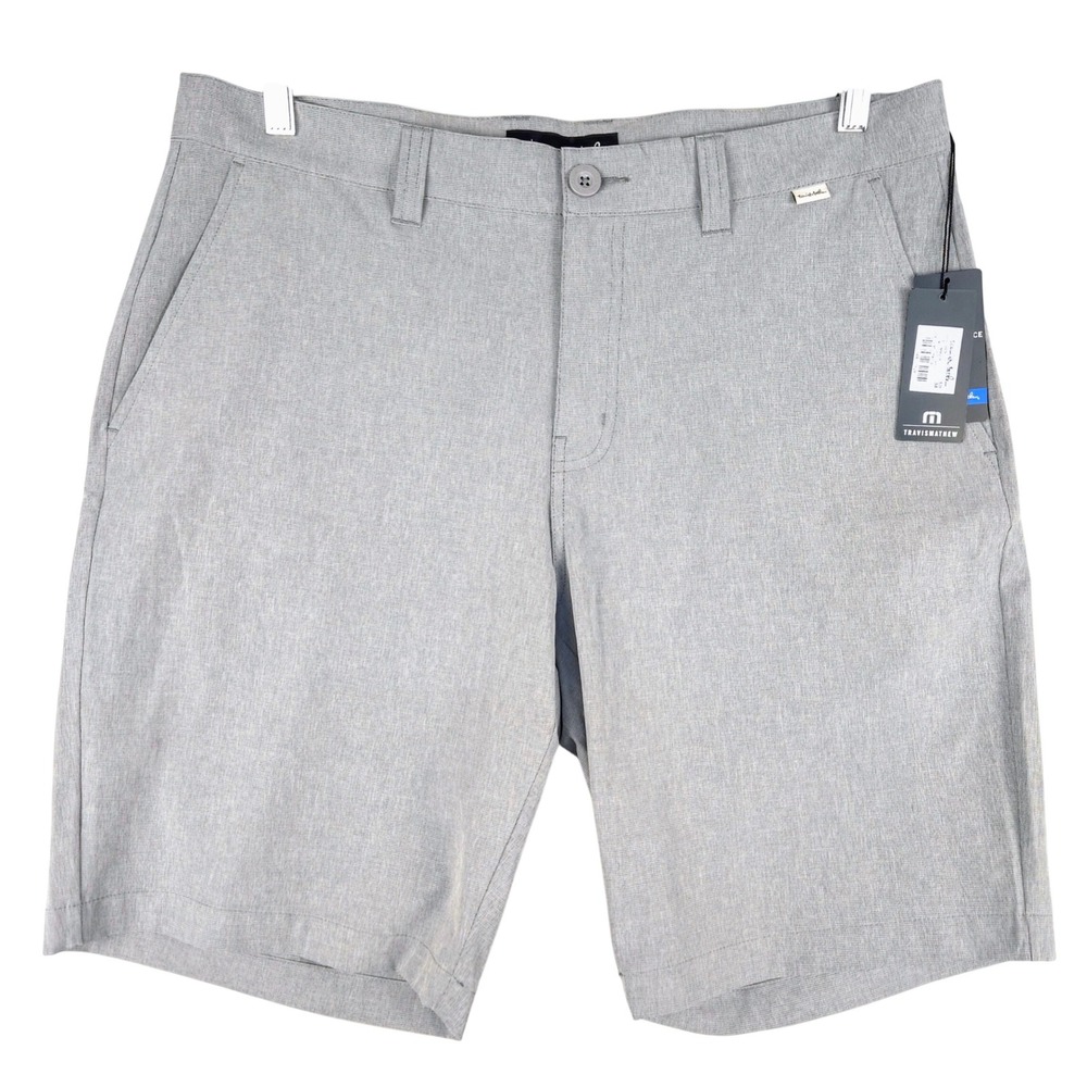 Travis Mathew Gray Hybrid Shorts